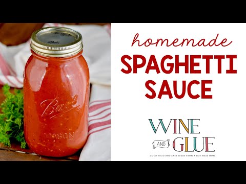 How to Make Homemade Spaghetti Sauce