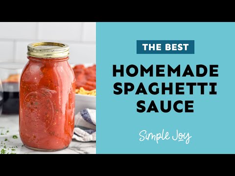 How to Make Homemade Spaghetti Sauce