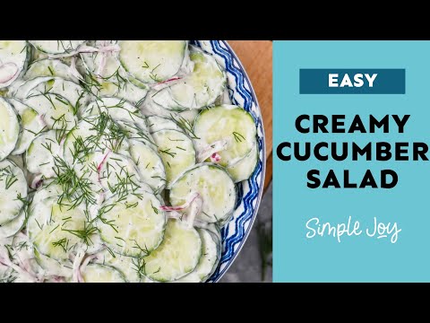 Creamy Cucumber Salad