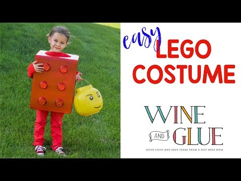 Easy Lego Halloween Costume for Kids