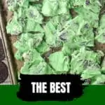 pinterest image of mint Oreo bark