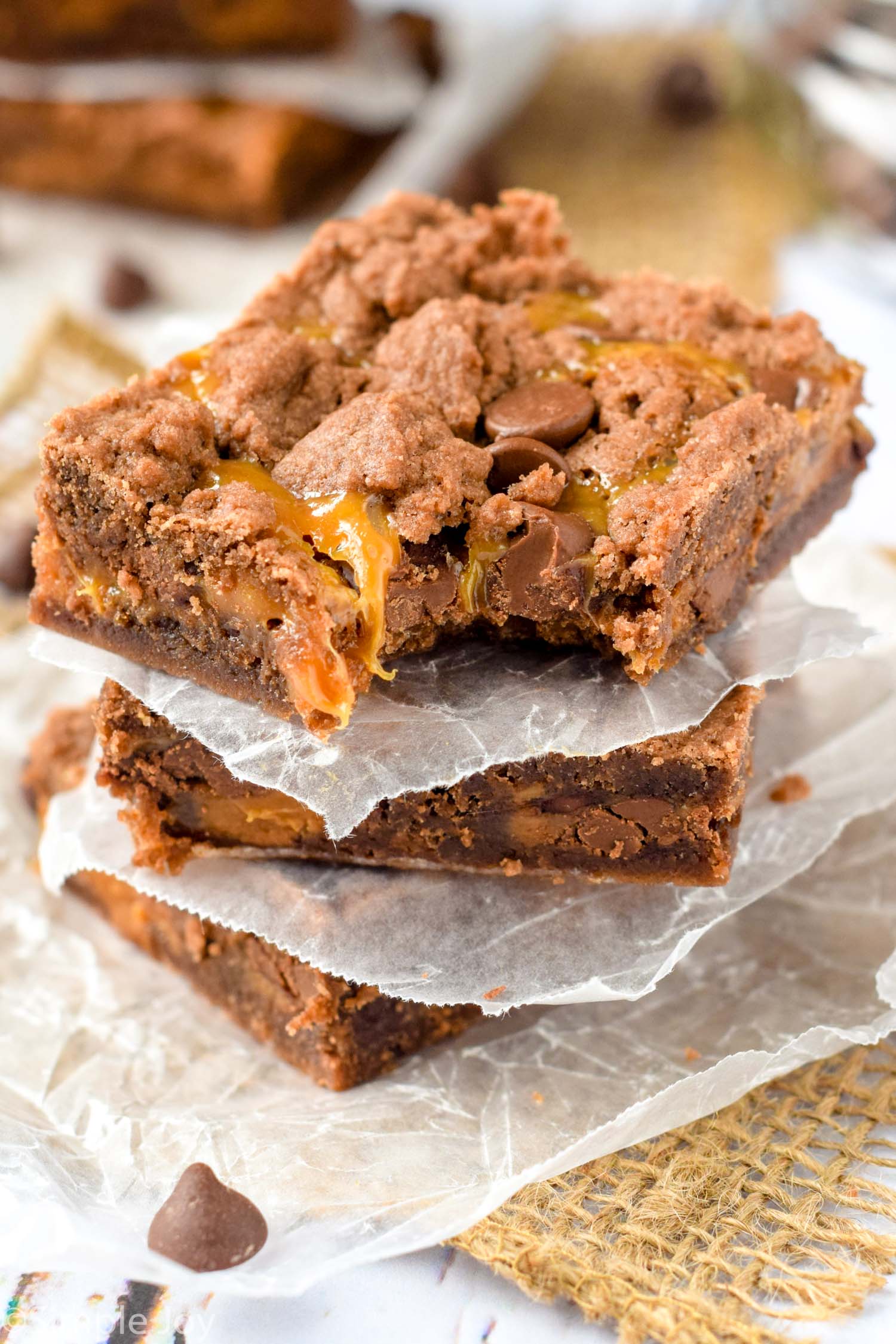 Fudgy Brownies from Scratch with M&M's - That Skinny Chick Can Bake