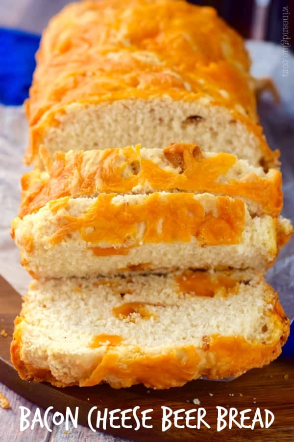 Wisconsin Bacon and Cheese Beer Bread