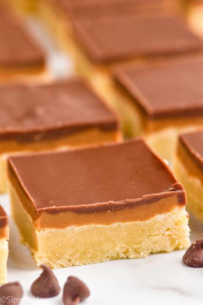 Close up photo of Cookie Butter Bars