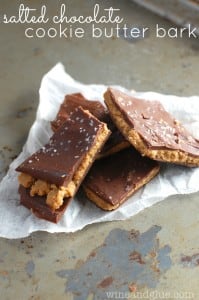 Salted Chocolate Cookie Butter Bark - 10
