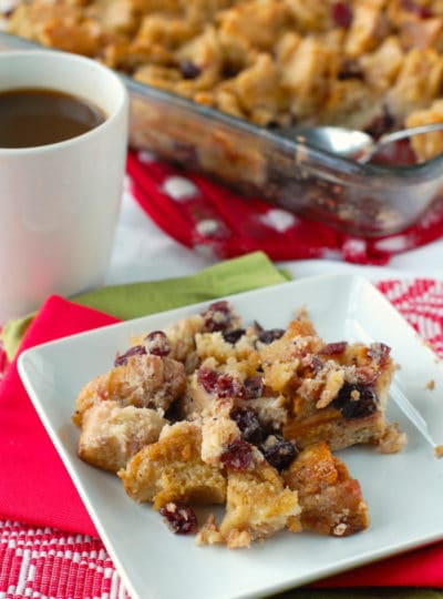 Cranberry Stuffed French Toast