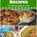 collage of images for 30 game day recipes