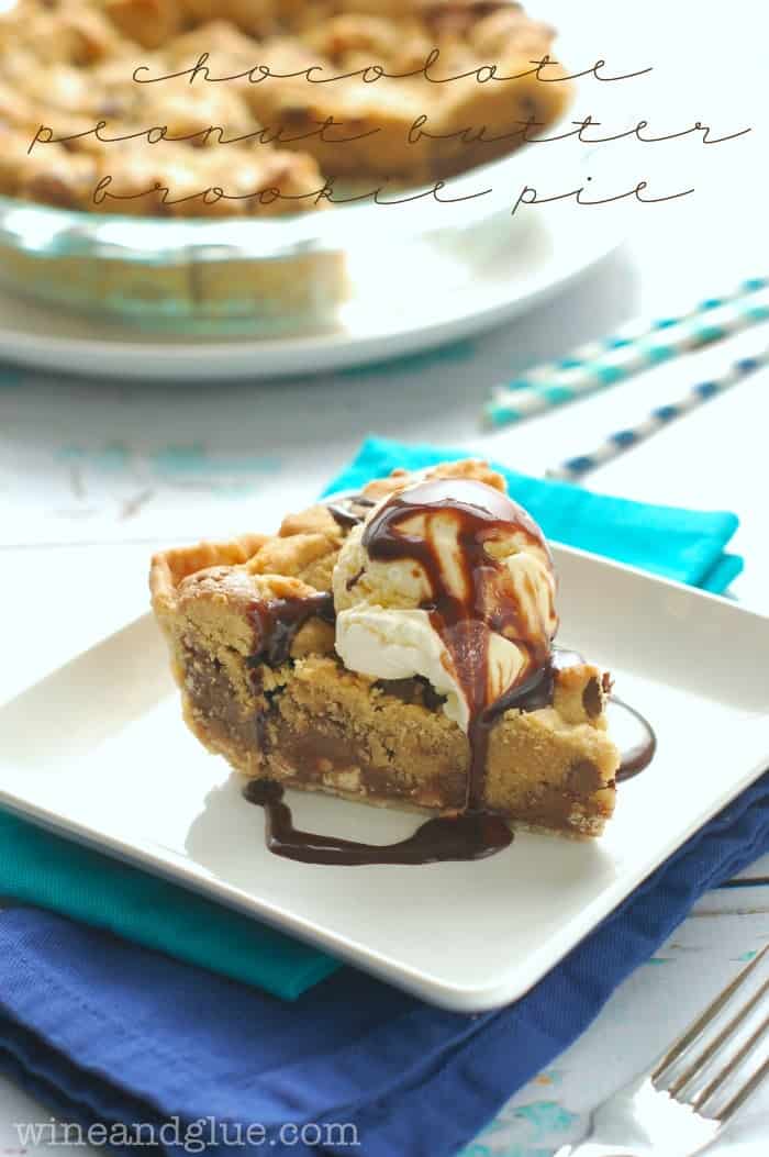 Deep Dish Chocolate Chip Cookie Skillet Brownie and Brookie Cups