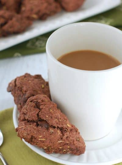 Chocolate Zucchini Scones
