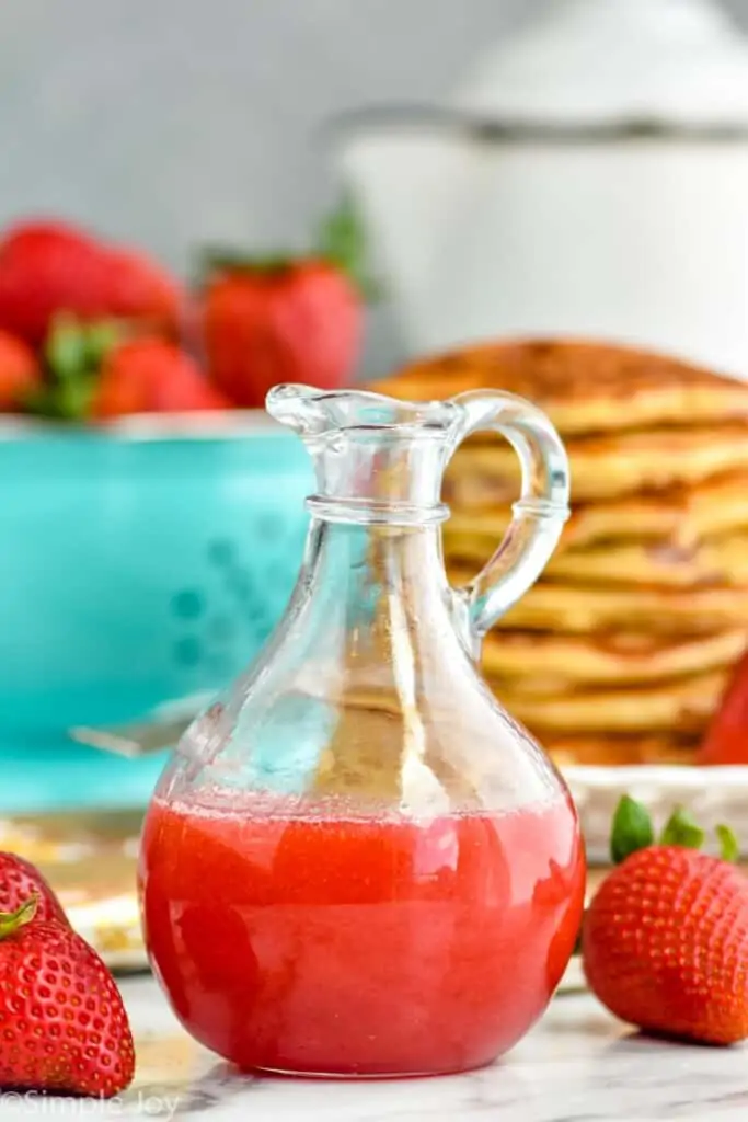 small bottle strawberry syrup recipe