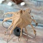 a stand mixer whisk with s'mores frosting on it - 9