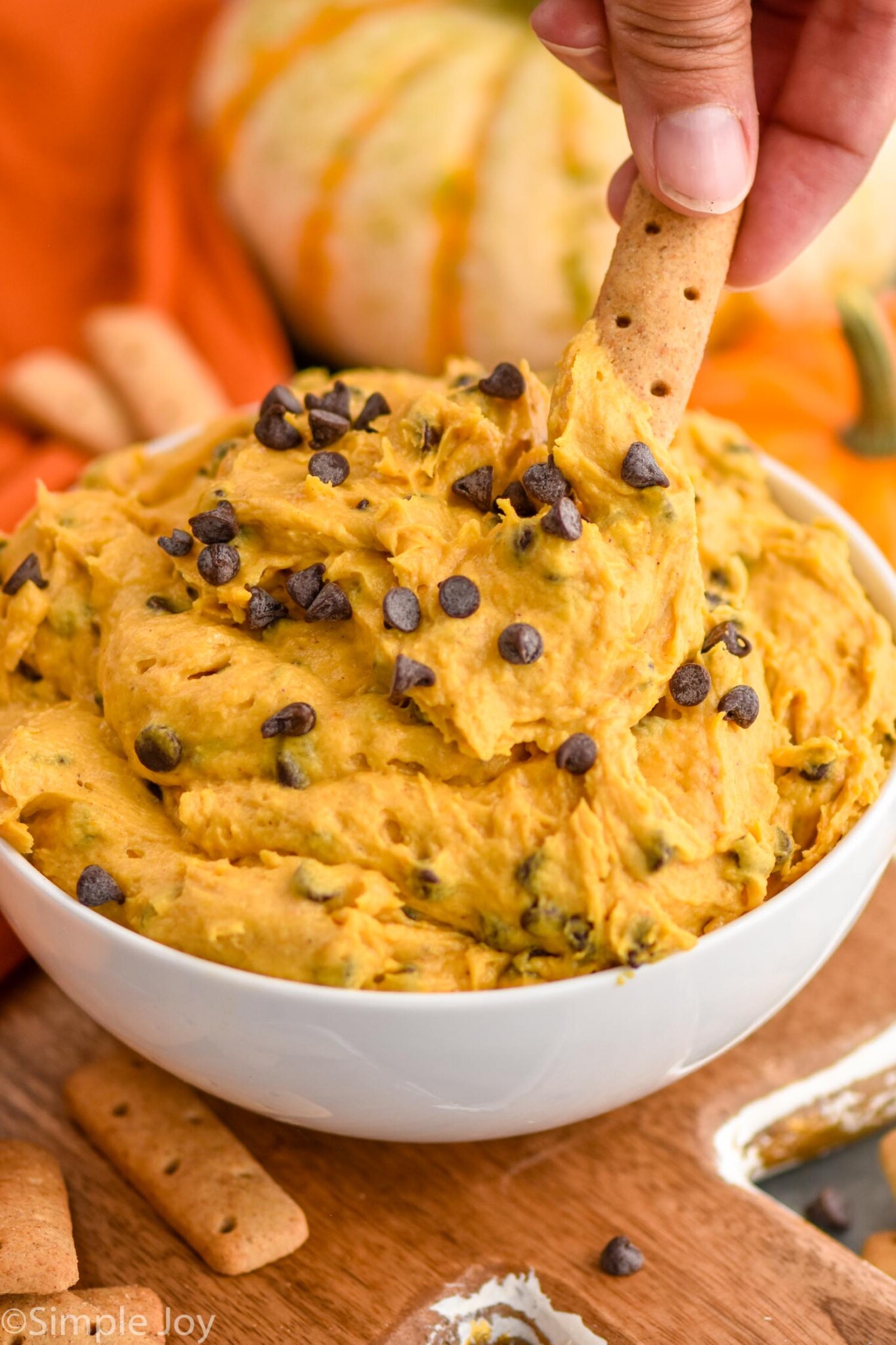 Pumpkin Cookie Dough Dip Simple Joy