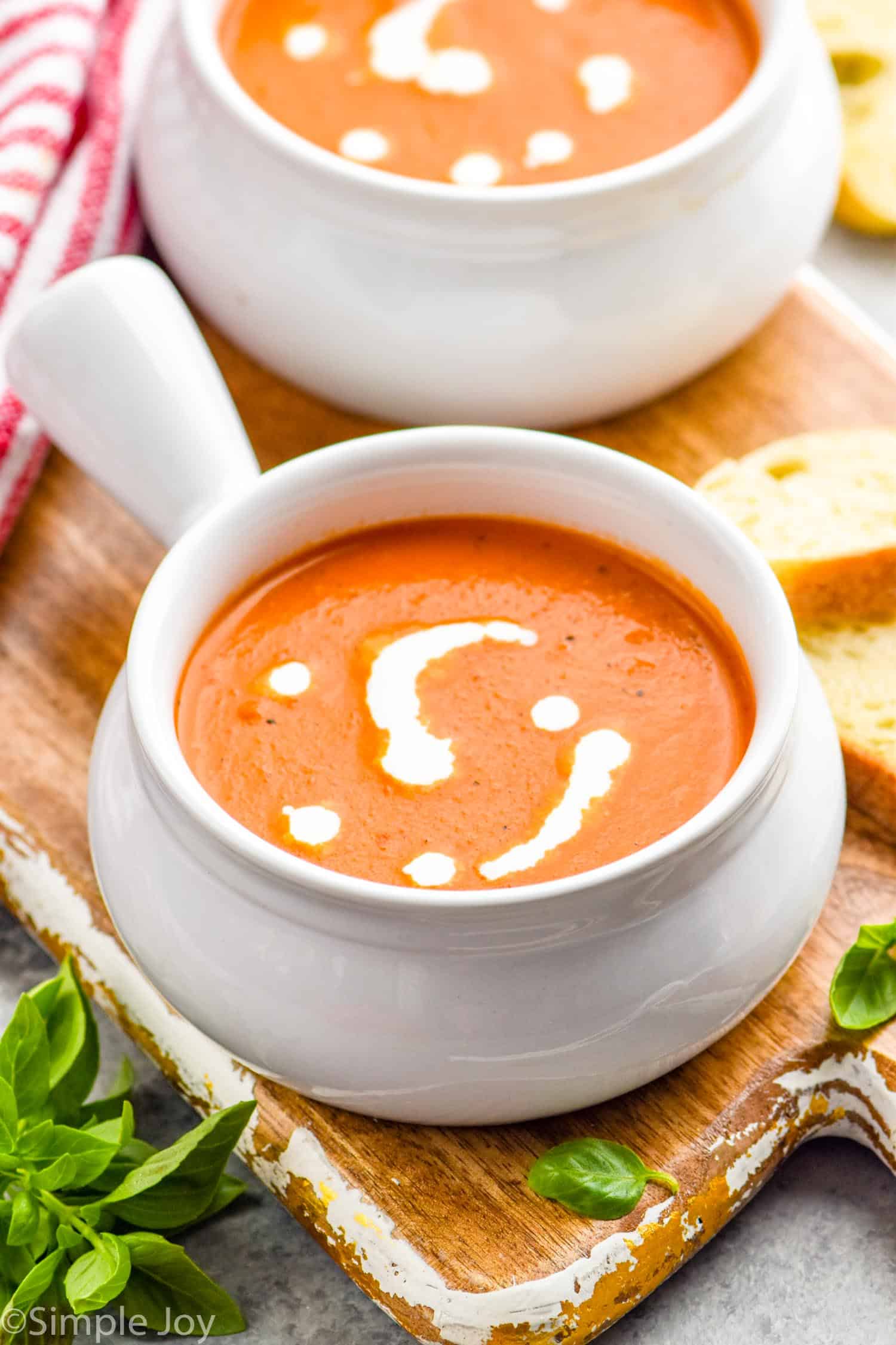 Broke out the immersion blender for this delicious and super easy tomato  soup recipe : r/instantpot