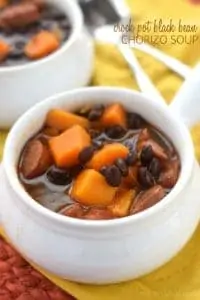 Crock Pot Black Bean Chorizo Soup - 45