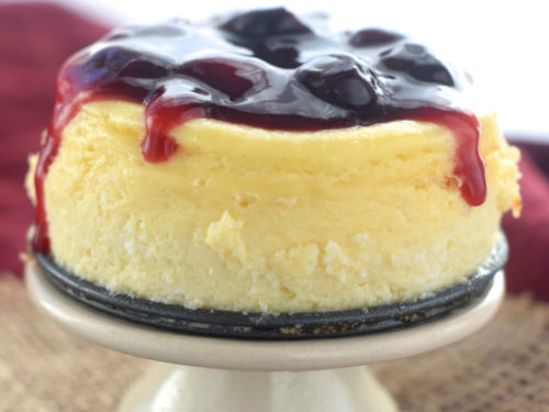 Mini Cheesecake for Two - Simple Joy