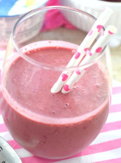Cherry Vanilla Breakfast Smoothie