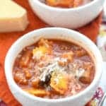 Eggplant Raviolini Soup - 6