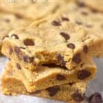 This brown butter chocolate chip cookie bar recipe is insanely good. If you’ve never made brown butter before, watch the video in this post to see how! - 13