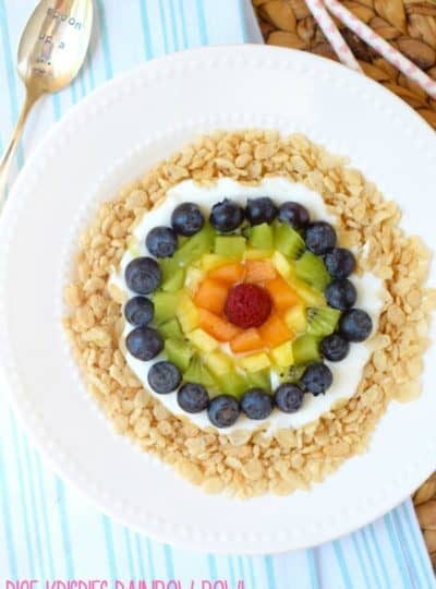 Rice Krispies Rainbow Bowl