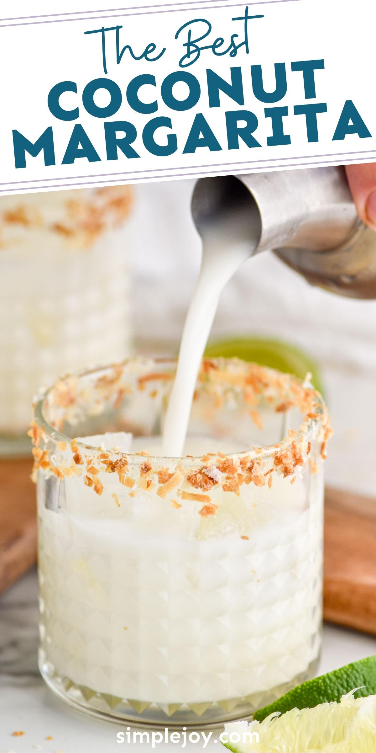 Coconut Margarita Simple Joy