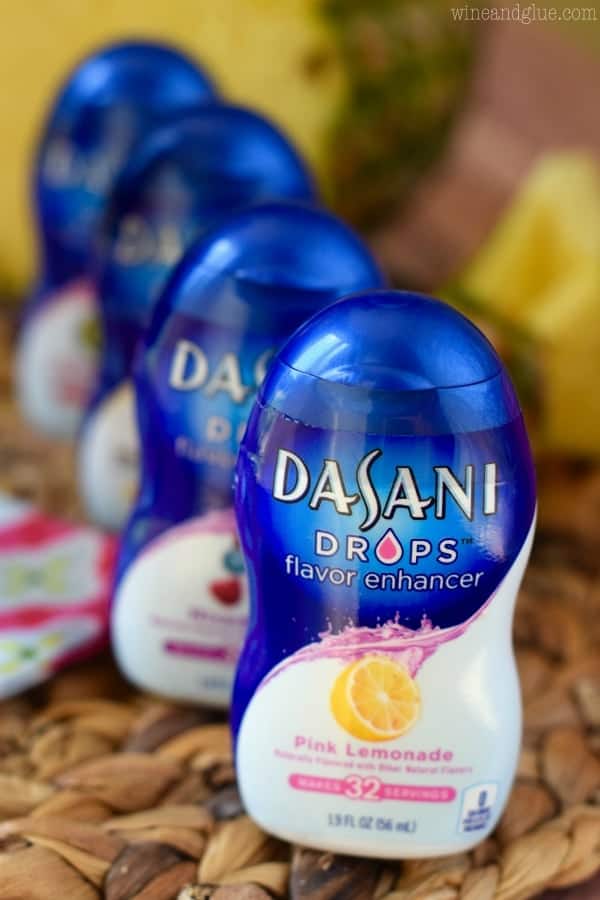 In a line, the Dasani Drops Flavor Enhancer has different flavors. 