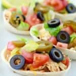 These Easy Cheesy Taco Boats are absolutely perfect as a quick weeknight dinner or a fun game day appetizer. - 11