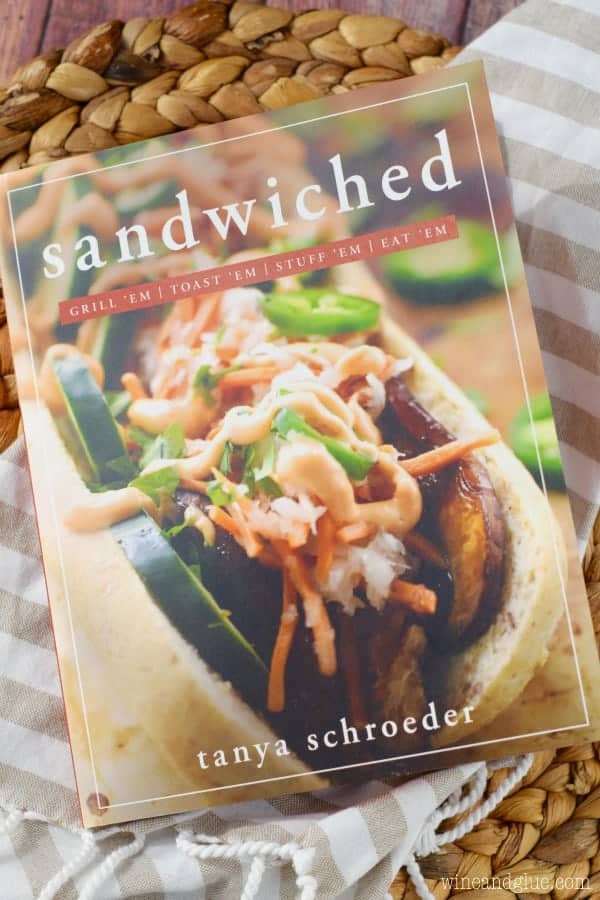 An overhead photo of the book Sandwiched by Tanya Schroeder