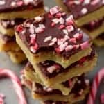 Chocolate Peppermint Sugar Cookie Bars - 6