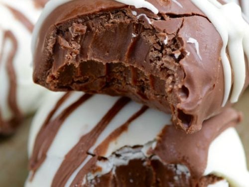 fudge filled easter eggs
