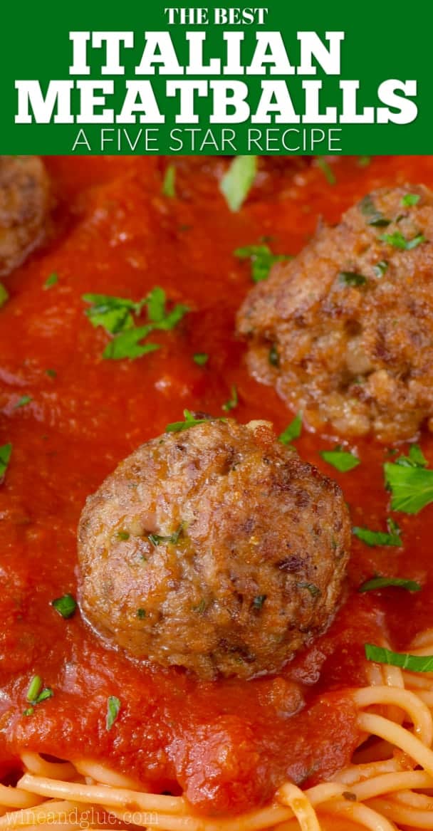 The Best Italian Meatballs - Simple Joy
