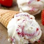 Strawberries and Cream Ice Cream - 8