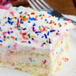 No Bake Birthday Cake Lasagna - 8
