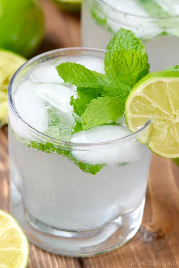 Mojito with lime