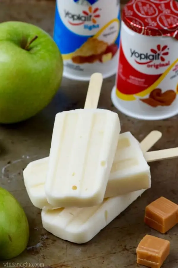 Lighter Caramel Apple Pie Pops - 70