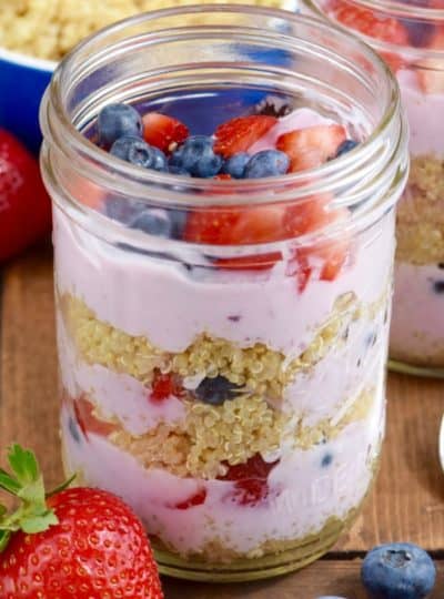 Quinoa Berry Parfait