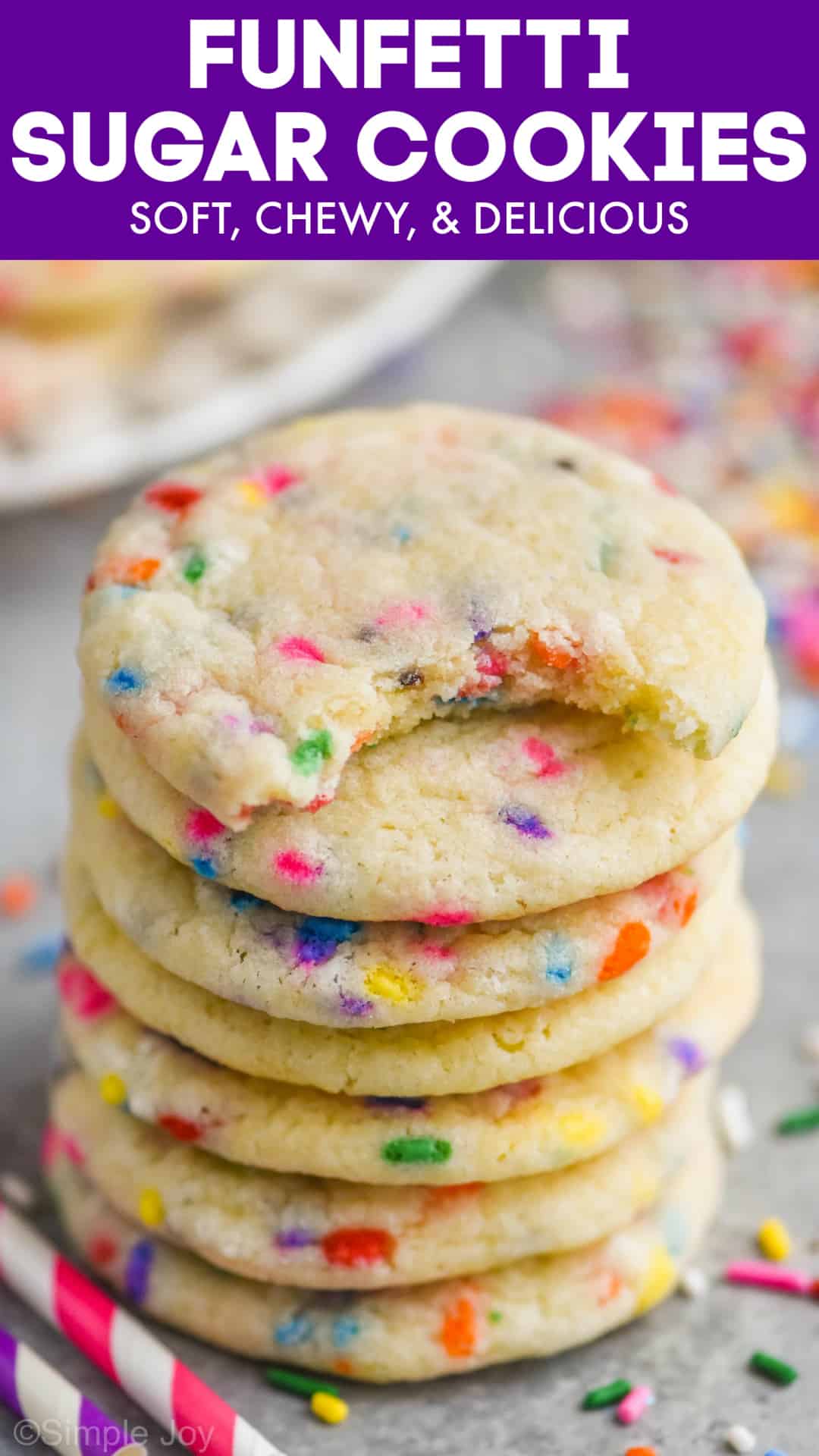 Soft Easy Sugar Cookie Recipe With Sprinkles