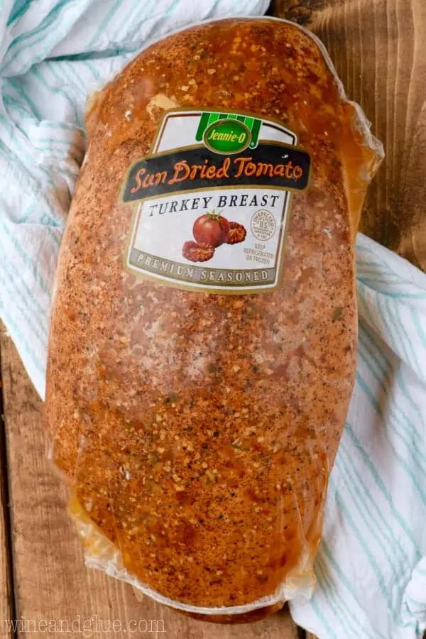 A picture of Jennie-O's Sun Dried Tomato Turkey Breast. 