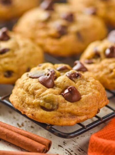 Pumpkin Chocolate Chip Cookies