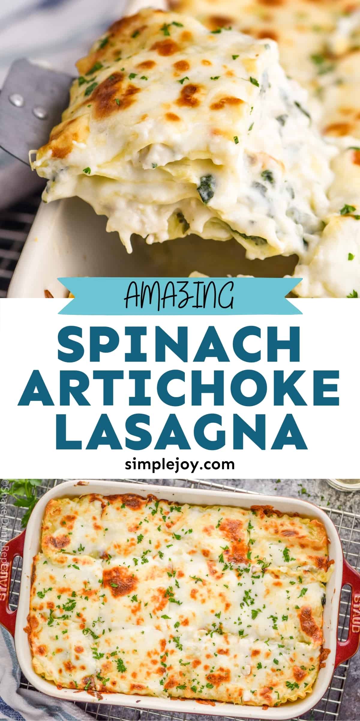 Chicken Lasagna - Simple Joy