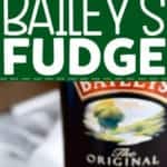 a collage of phots of baileys fudge