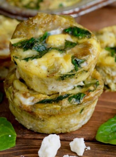 Spinach and Artichoke Egg Muffins