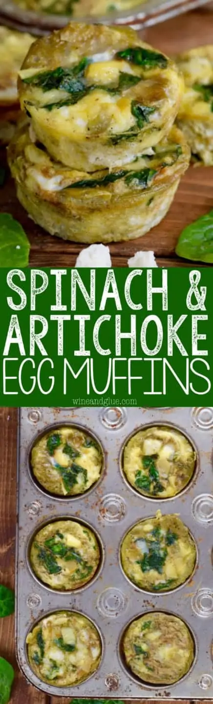 Spinach and Artichoke Egg Muffins - Simple Joy