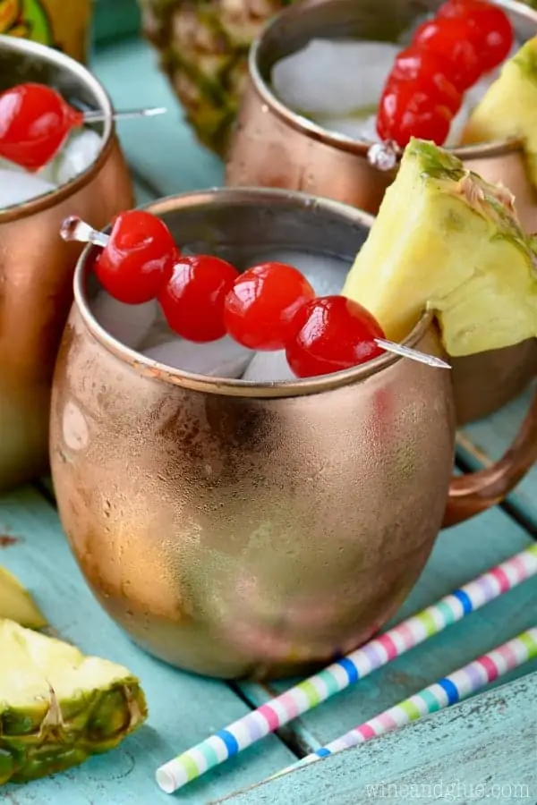 Moscow Mule Punch - The Farmwife Drinks