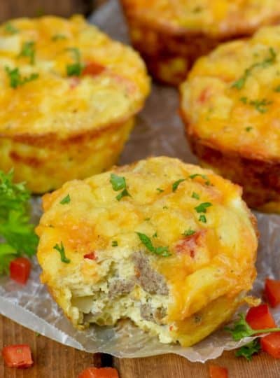 Cheese and Sausage Egg Muffins