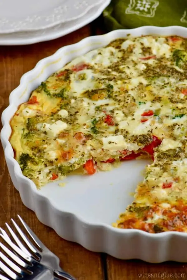 Crustless Vegetable Quiche - 38