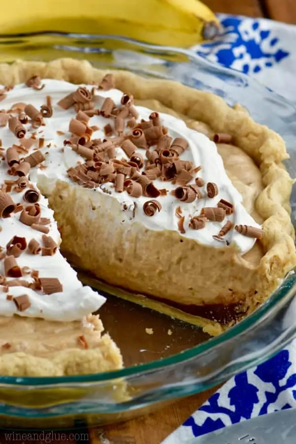 Black Bottom Banana Peanut Butter Pie - 96
