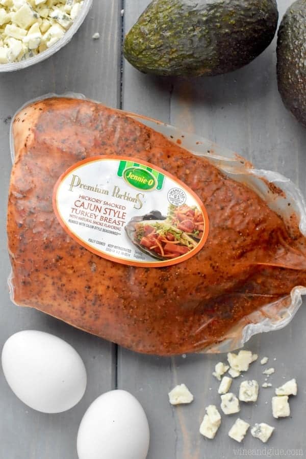 cajun style turkey breast used to make cajun cobb salad recipe