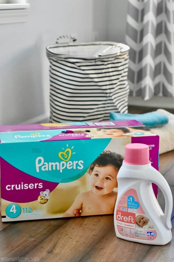 A picture of the sponsorship with Meijers, Pampers, and Dreft. 