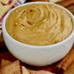 Pumpkin Pie Dip with Cinnamon Sugar Pie Crust Dippers - 5