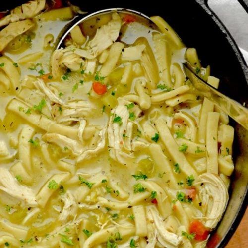 Homemade Chicken Noodle Soup - Simple Joy